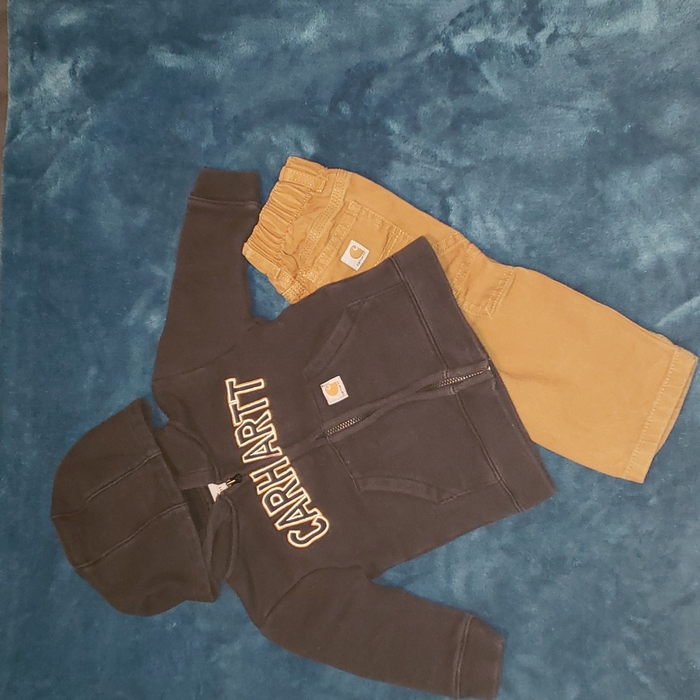 Carhartt Pants and Jacket 12mnths
